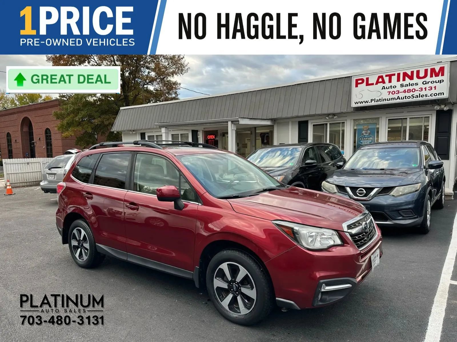 Used 2018 Subaru Forester 2.5i Limited image 1