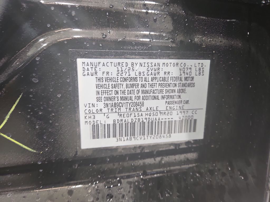 New 2026 Nissan Sentra SV w/ Floor Mat Package image 26