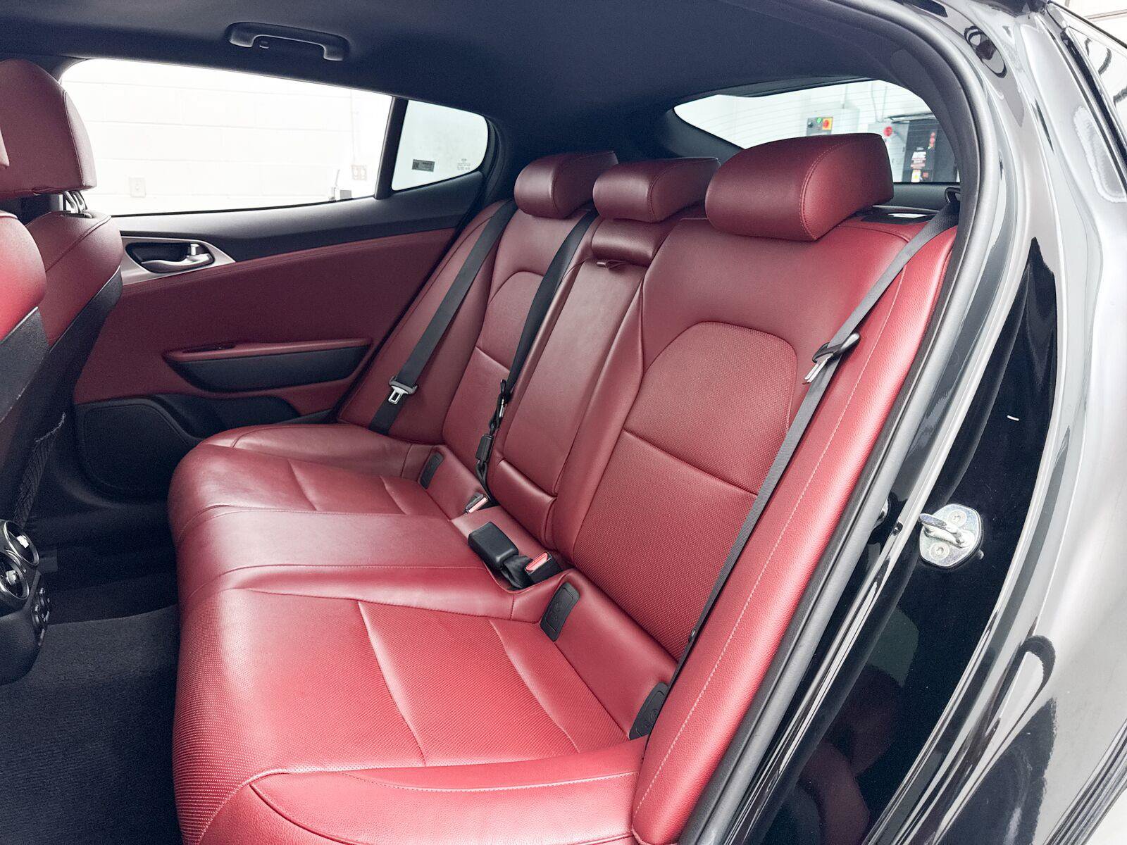 Used 2022 Kia Stinger GT1 w/ Red Interior Color Package RWD image 32