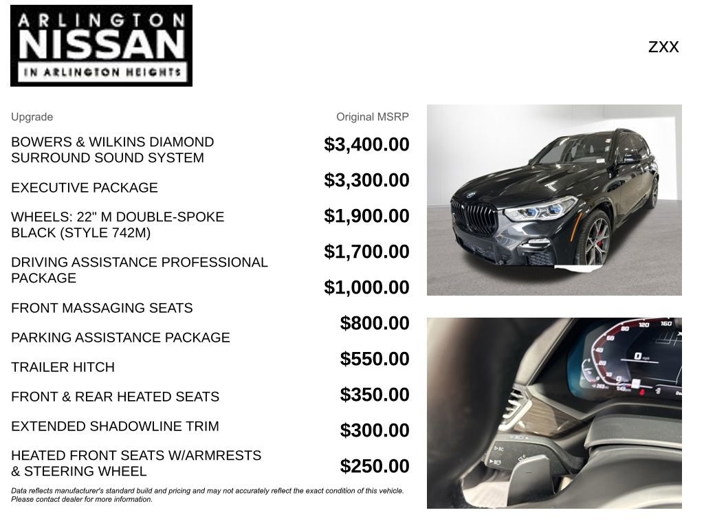 Used 2021 BMW X5 M50i w/ Executive Package image 4