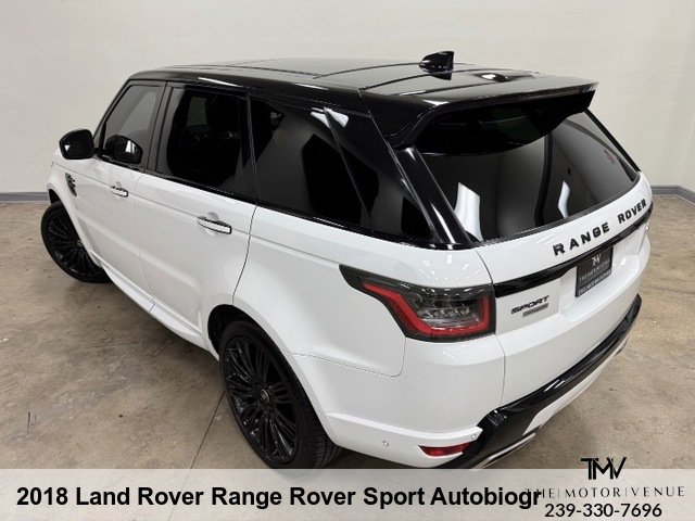 Used 2018 Land Rover Range Rover Sport Autobiography image 7