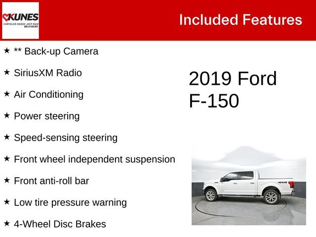 Used 2019 Ford F150 Lariat w/ Equipment Group 502A Luxury AWD/4WD image 3