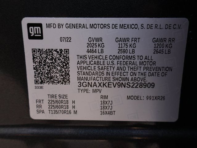 Certified 2022 Chevrolet Equinox LT FWD image 42