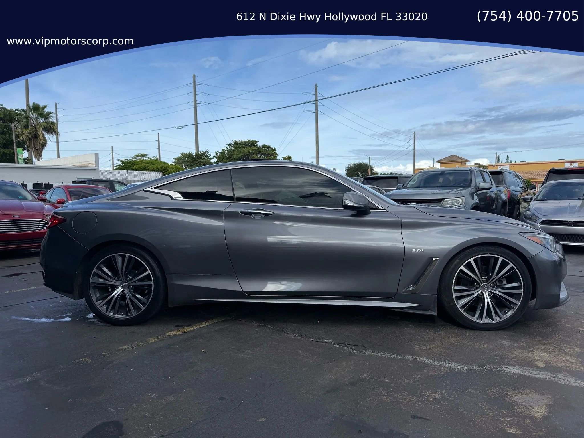 Used 2018 INFINITI Q60 3.0t Luxe RWD image 7