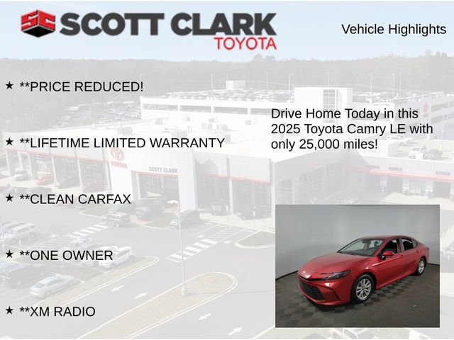 Used 2025 Toyota Camry LE FWD image 12
