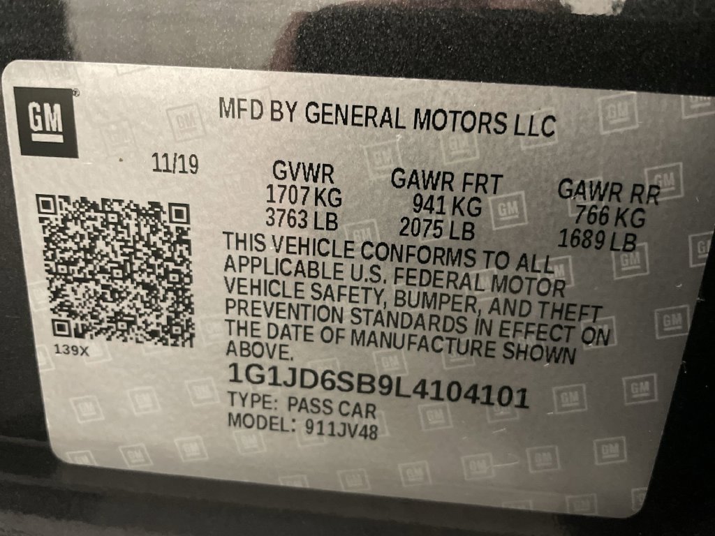 Used 2020 Chevrolet Sonic LT w/ Convenience Package FWD image 26