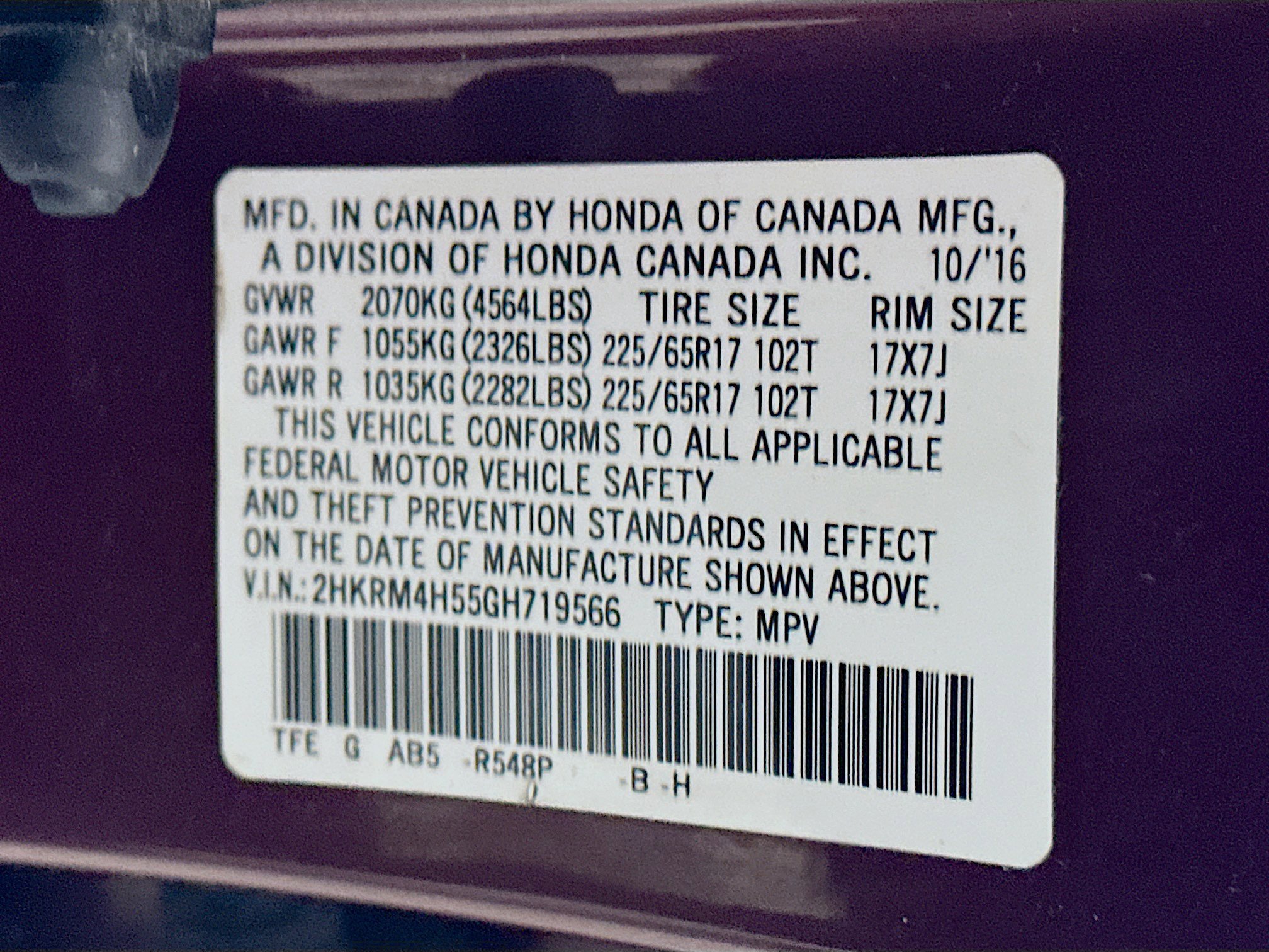 Used 2016 Honda CR-V EX image 12