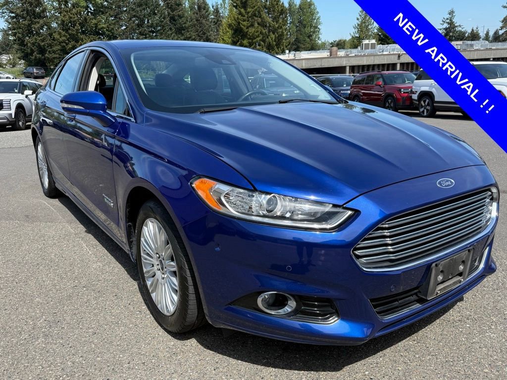 Used 2014 Ford Fusion Energi Titanium w/ Driver Assist Package FWD image 1