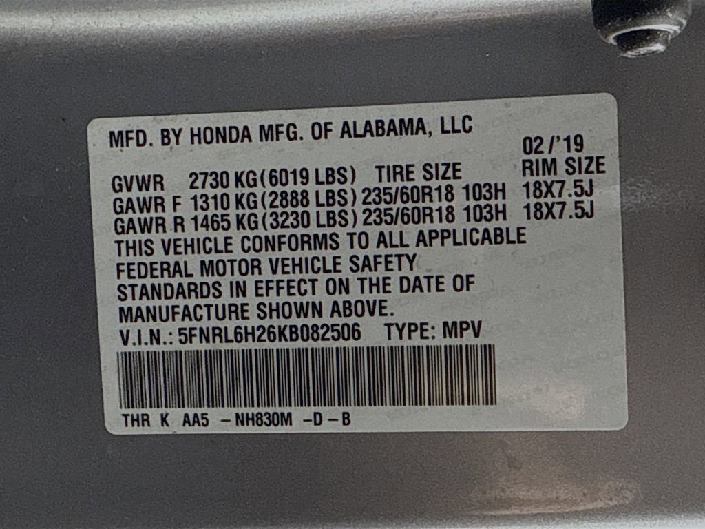 Used 2019 Honda Odyssey LX image 40