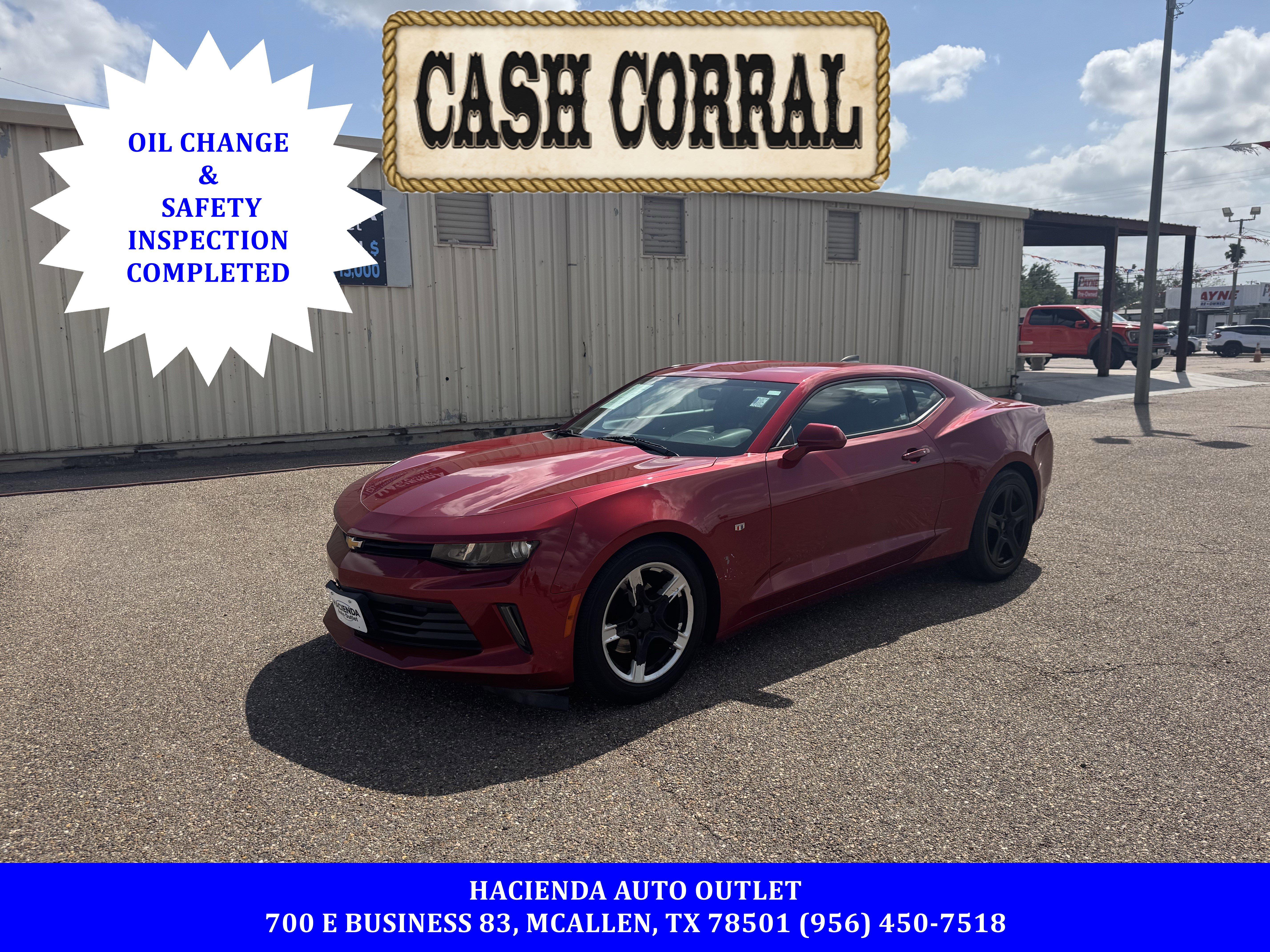 Used 2016 Chevrolet Camaro LT RWD image 1