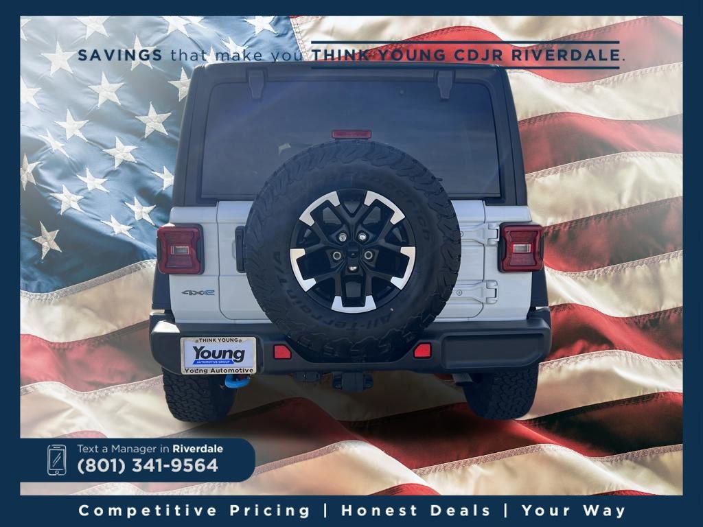 Used 2024 Jeep Wrangler Unlimited Rubicon 4xe w/ Convenience Group image 4