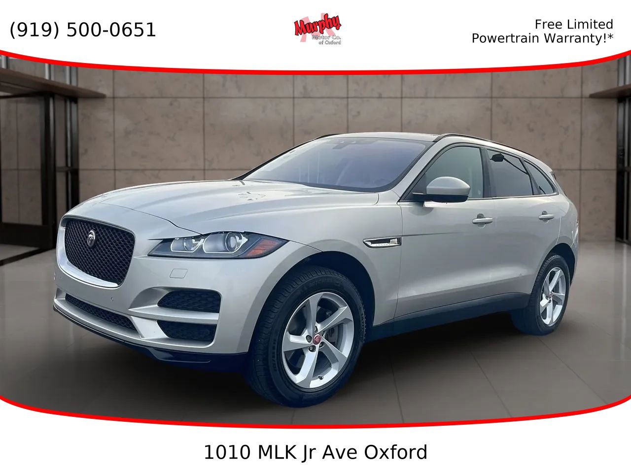 Used 2017 Jaguar F-PACE Premium image 1