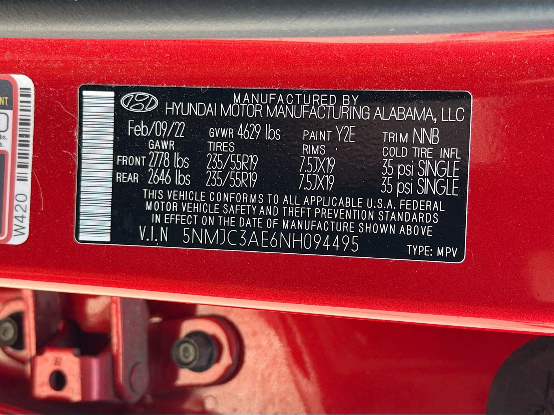 Used 2022 Hyundai Tucson SEL w/ Convenience + Premium Package image 42