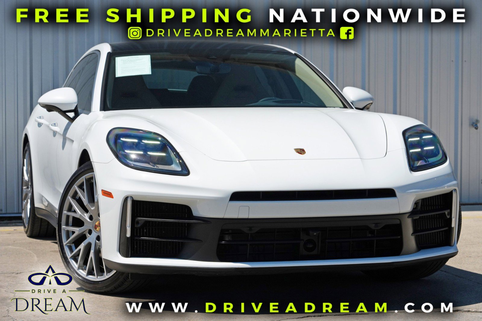 Used 2024 Porsche Panamera 4 AWD/4WD image 2