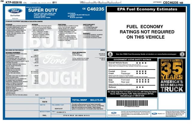 Used 2012 Ford F250 Lariat w/ Lariat Ultimate Pkg AWD/4WD image 17