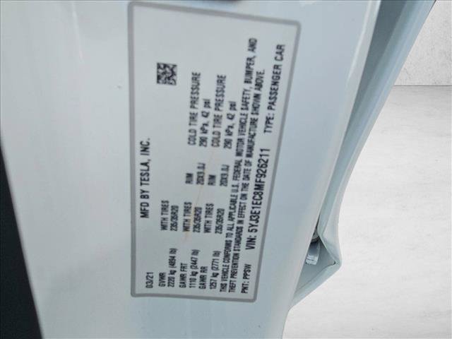Used 2021 Tesla Model 3 Performance AWD/4WD image 26