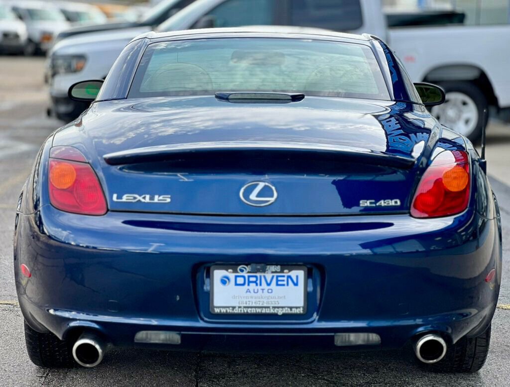 Used 2002 Lexus SC 430 Convertible image 4