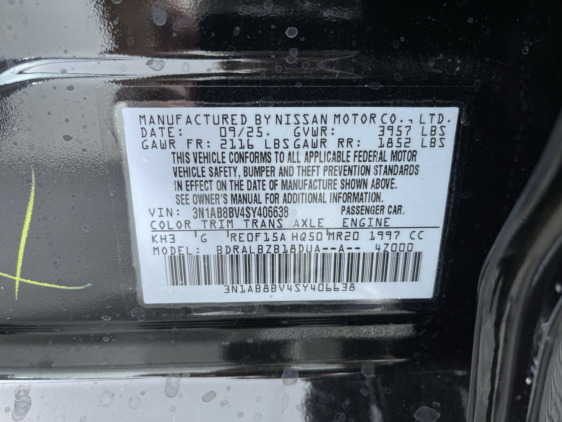 Certified 2025 Nissan Sentra S FWD image 12