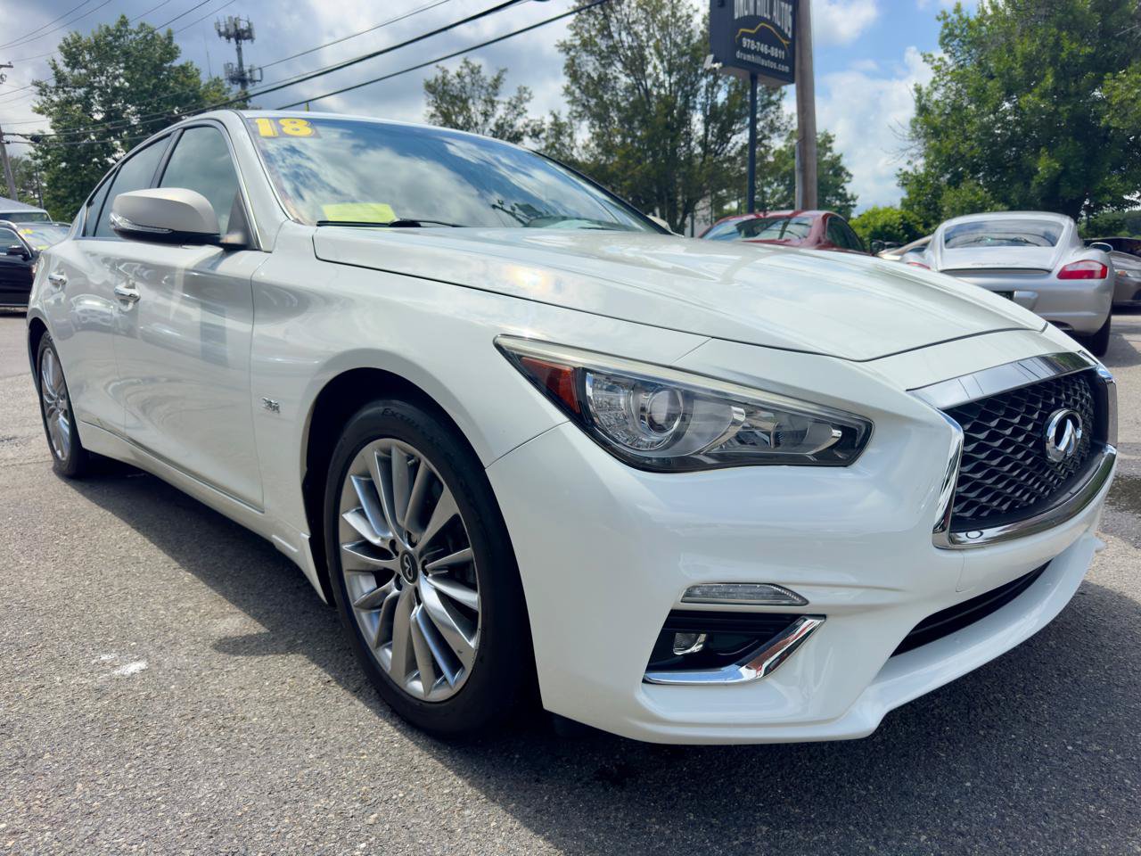 Used 2018 INFINITI Q50 Luxe w/ Essential Package (3.0T Luxe) RWD image 9