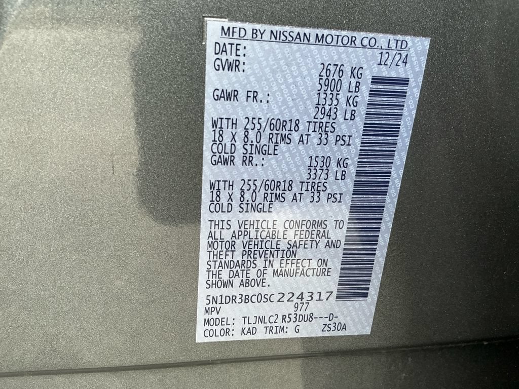 Used 2025 Nissan Pathfinder SV AWD/4WD image 30