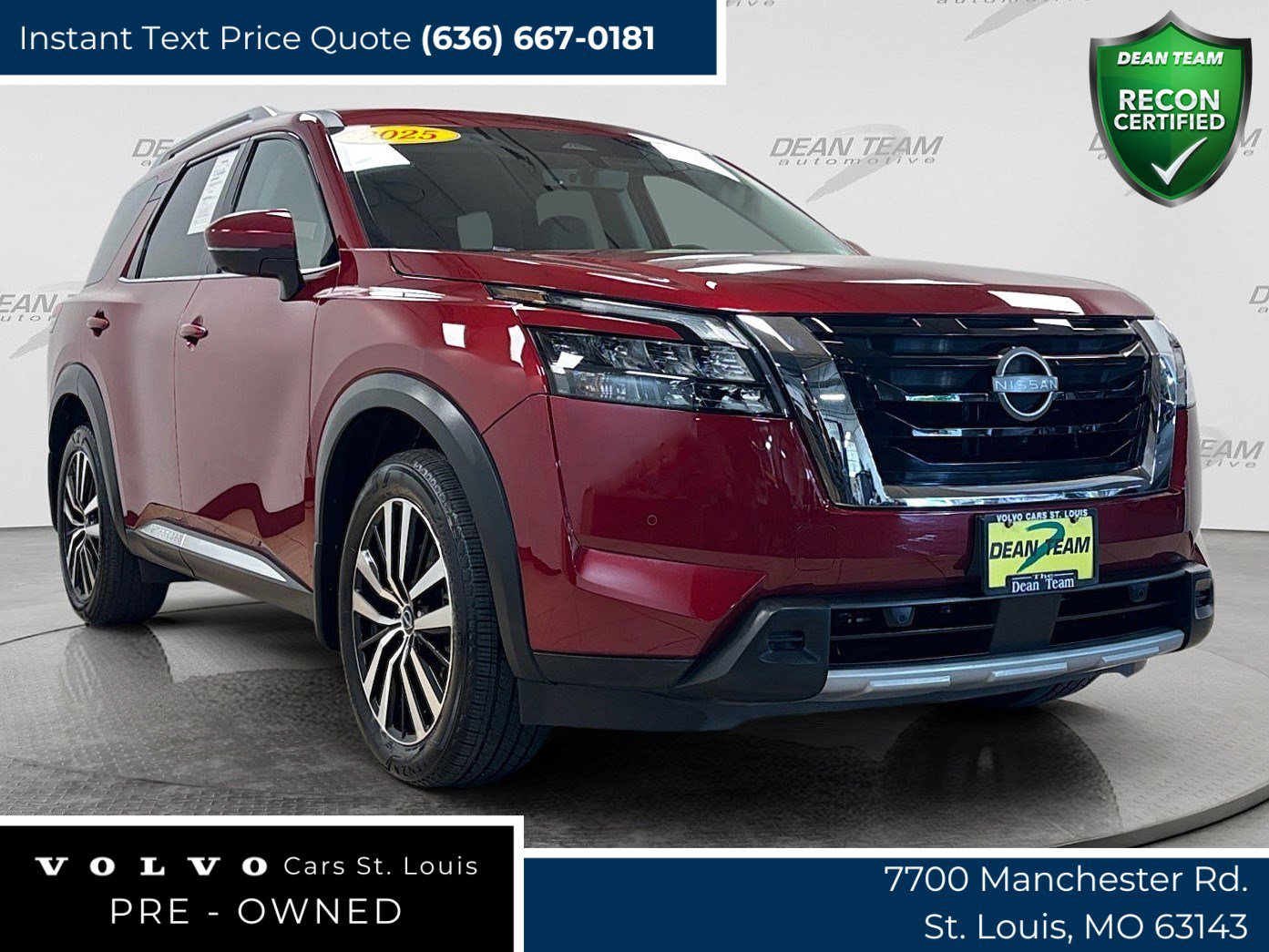 Used 2025 Nissan Pathfinder Platinum