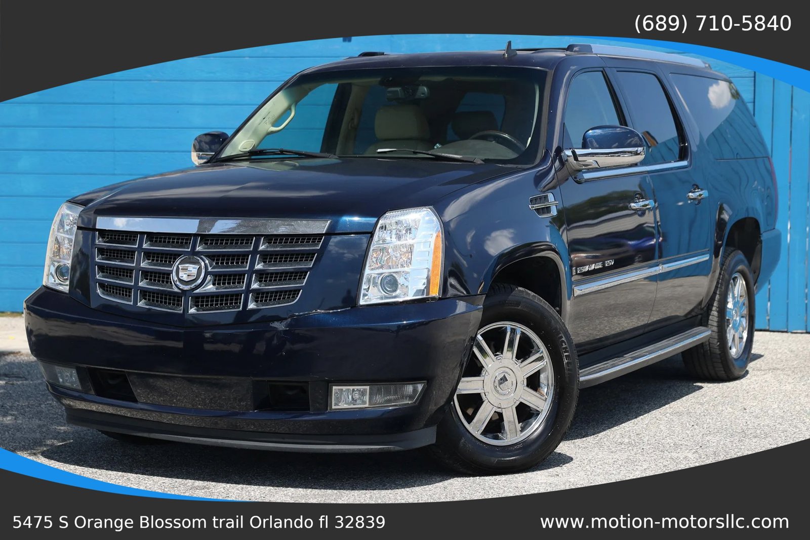 Used 2007 Cadillac Escalade ESV AWD w/ Information Package