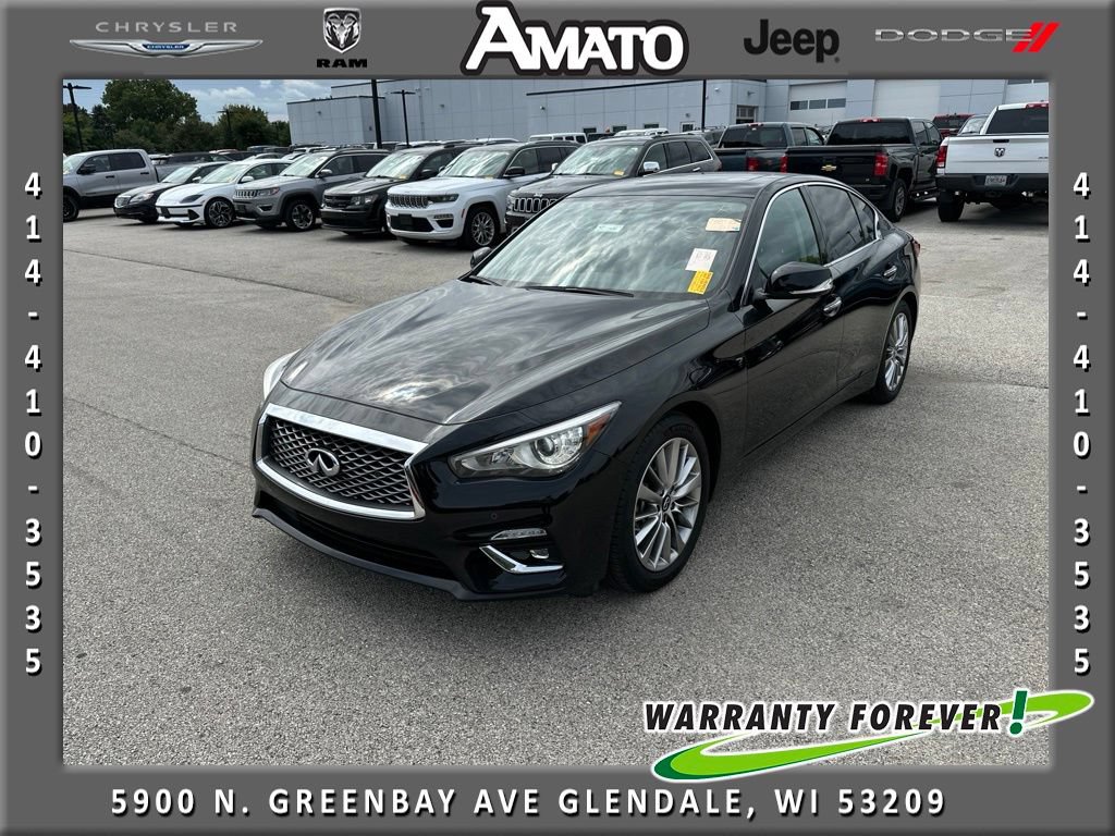 Used 2022 INFINITI Q50 Luxe