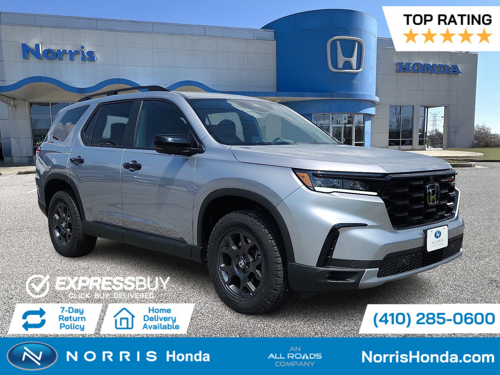 New 2025 Honda Pilot TrailSport