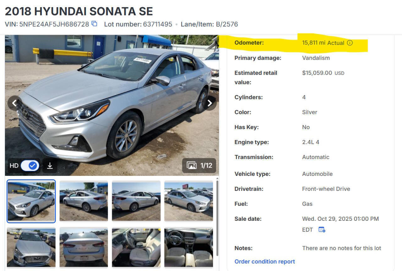 Used 2018 Hyundai Sonata SE image 60