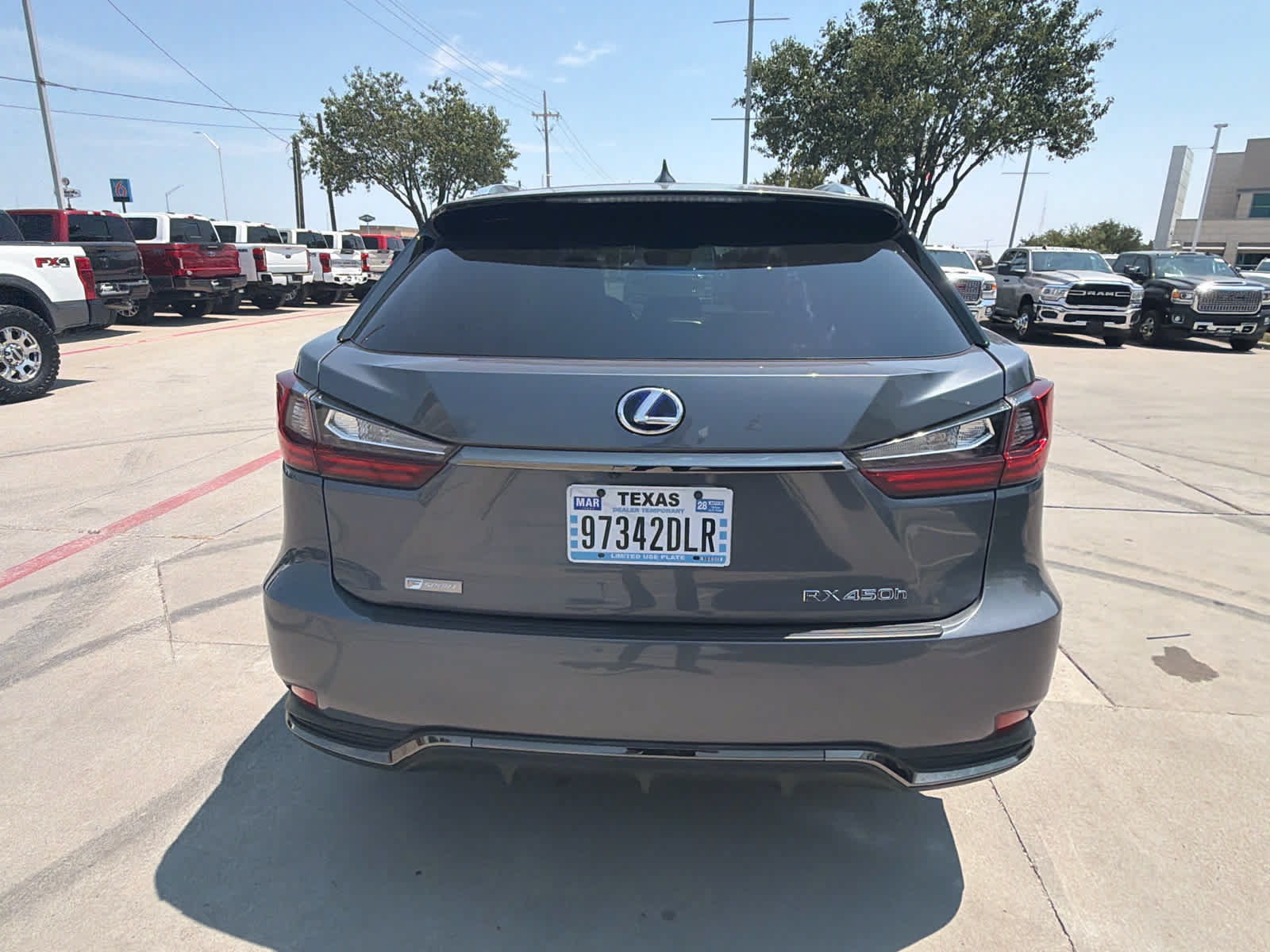 Used 2021 Lexus RX 450h F Sport AWD/4WD image 3