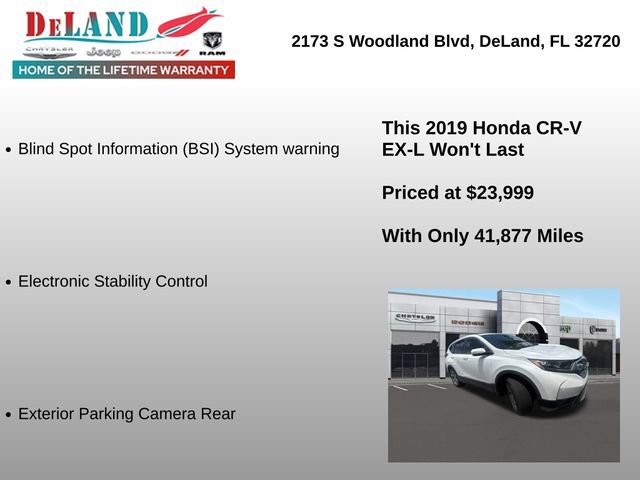 Used 2019 Honda CR-V EX-L image 3