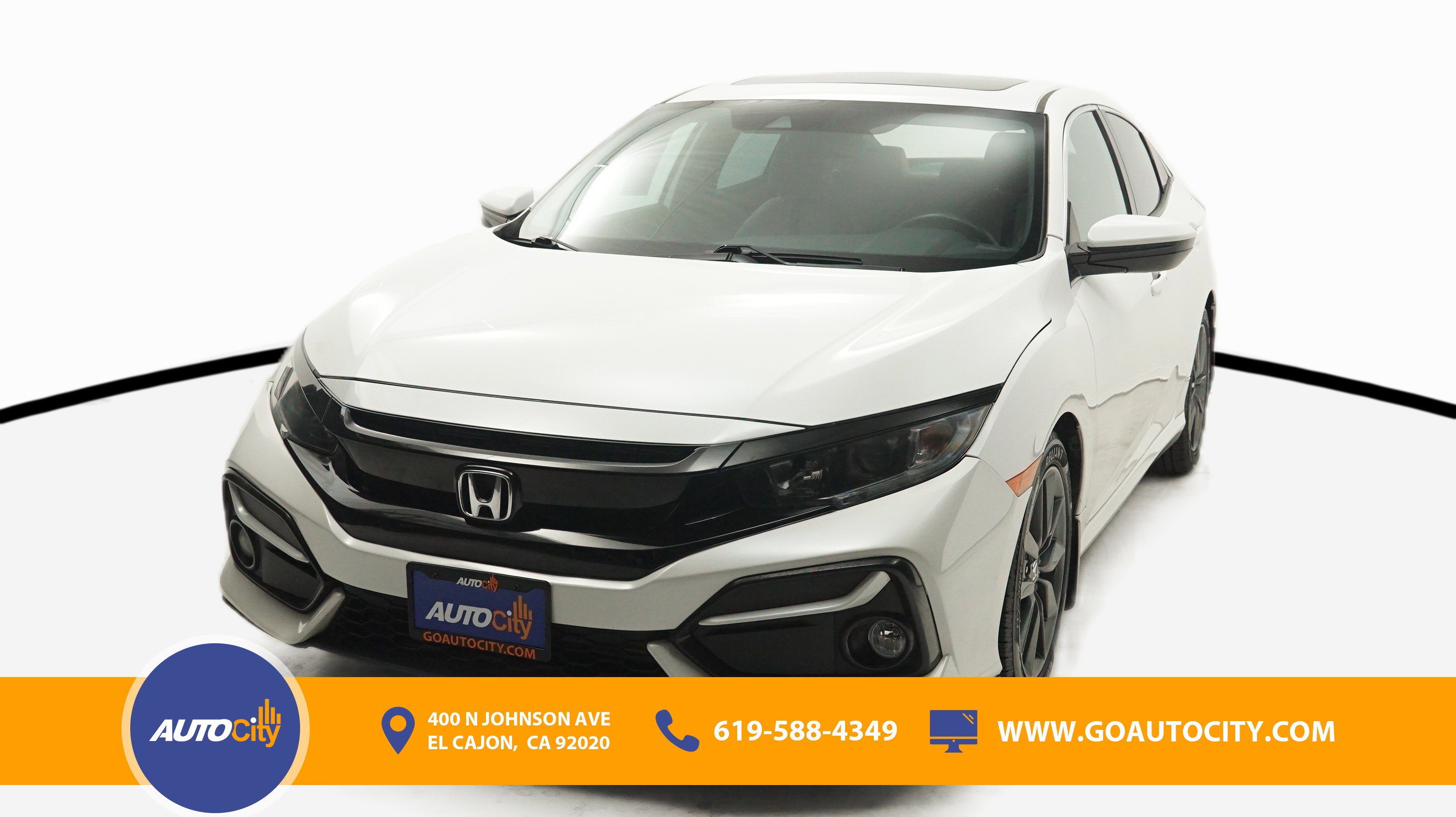Used 2020 Honda Civic EX