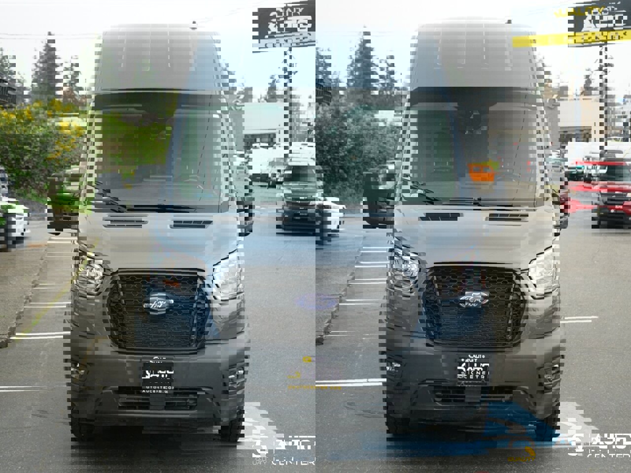 Used 2022 Ford Transit 250 148 High Roof Extended AWD w/ Parcel Delivery Package image 2