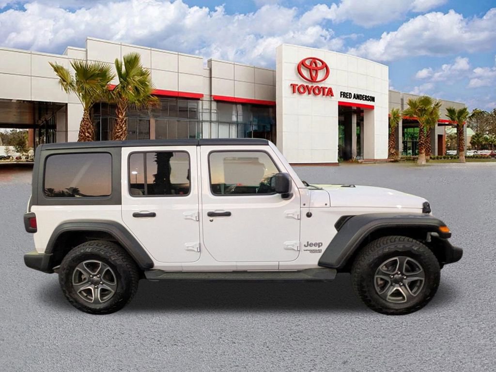 Used 2021 Jeep Wrangler Unlimited Sport image 3