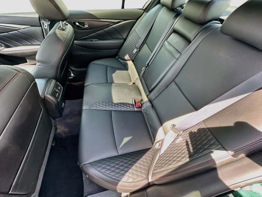 Used 2024 INFINITI Q50 Red Sport 400 w/ Black Opal Edition RWD image 25