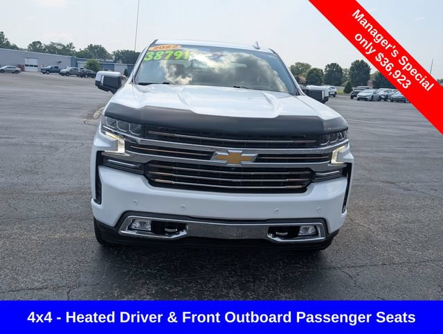 Used 2022 Chevrolet Silverado 1500 High Country w/ Technology Package AWD/4WD image 2