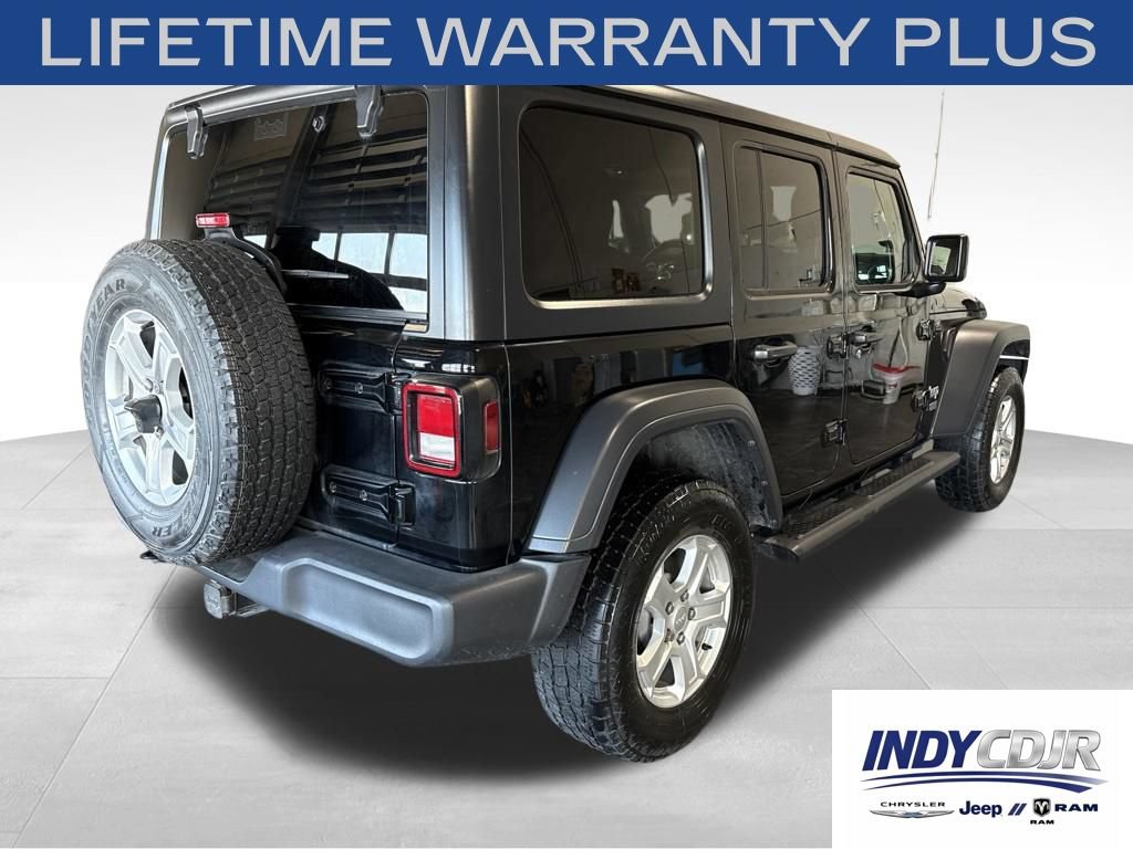 Used 2018 Jeep Wrangler Unlimited Sport S AWD/4WD image 4
