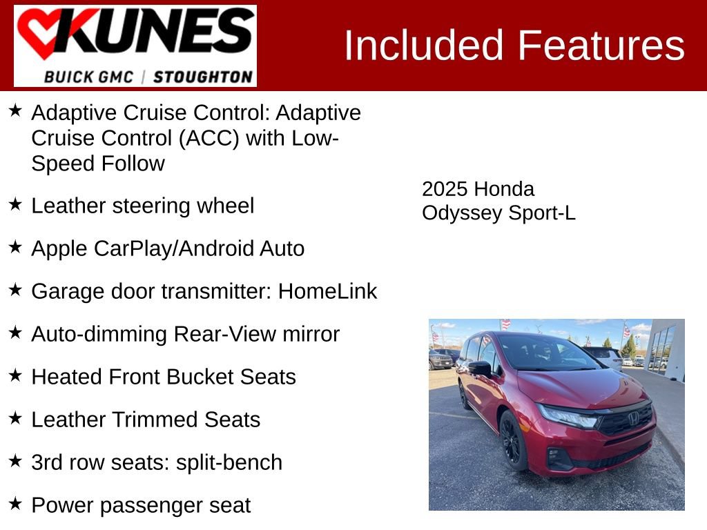 Used 2025 Honda Odyssey Sport-L image 3