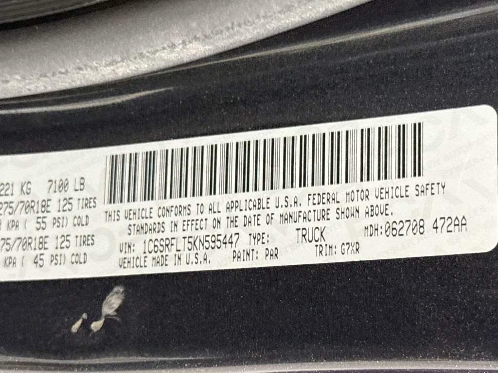 Used 2019 RAM 1500 Rebel w/ Rebel Level 1 Equipment Group AWD/4WD image 32