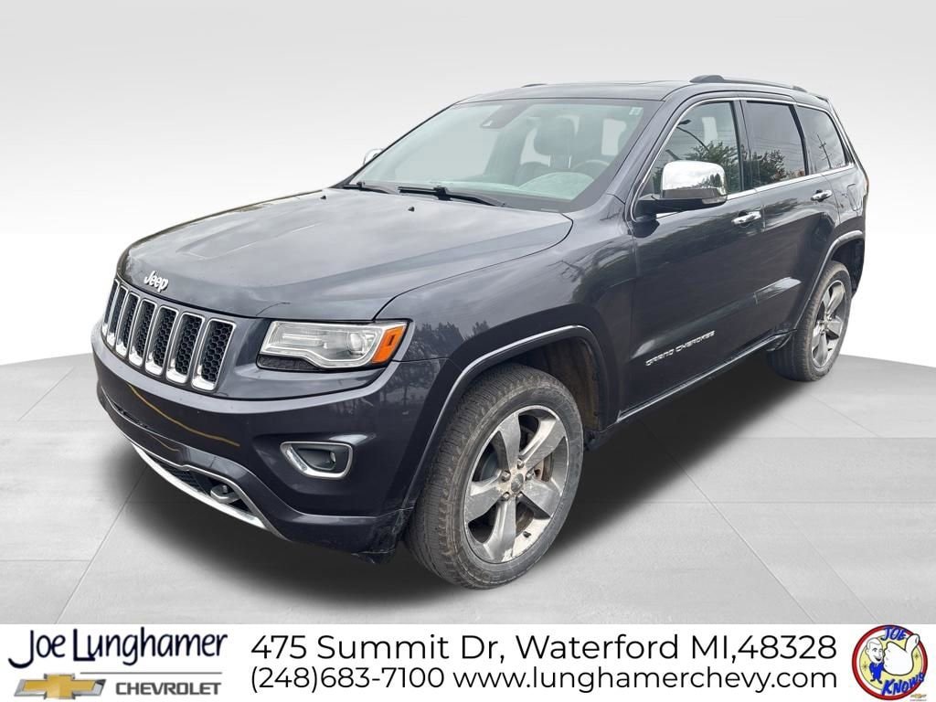 Used 2014 Jeep Grand Cherokee Overland w/ Advanced Technology Group AWD/4WD image 8