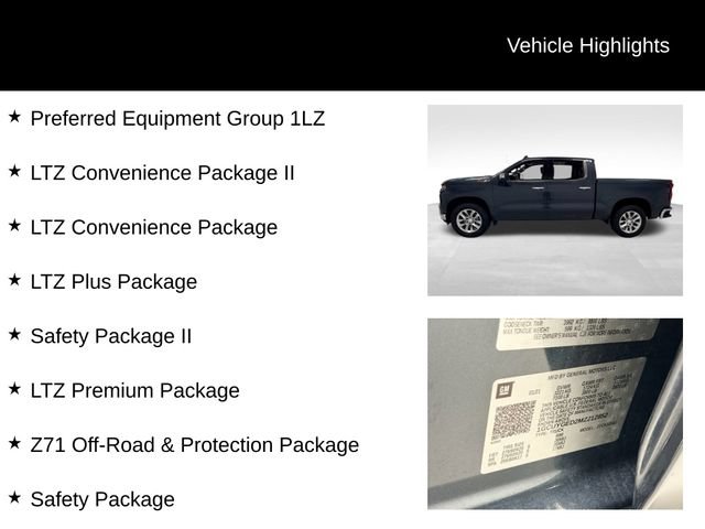 Certified 2021 Chevrolet Silverado 1500 LTZ w/ LTZ Premium Package AWD/4WD image 27