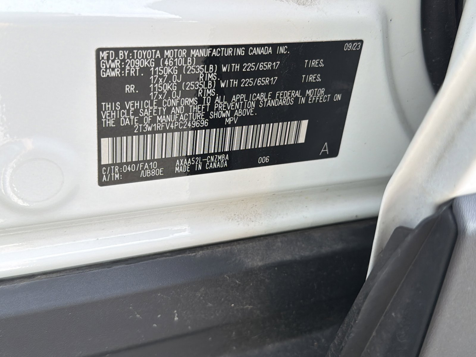 Used 2023 Toyota RAV4 XLE w/ Convenience Package FWD image 35