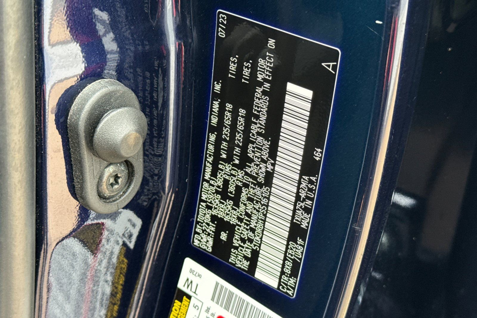 Used 2023 Toyota Highlander XLE image 37