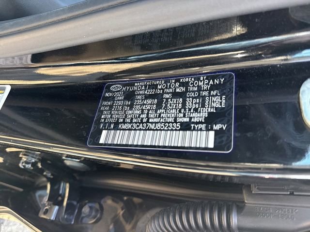 Certified 2022 Hyundai Kona N Line w/ Tech Package image 29