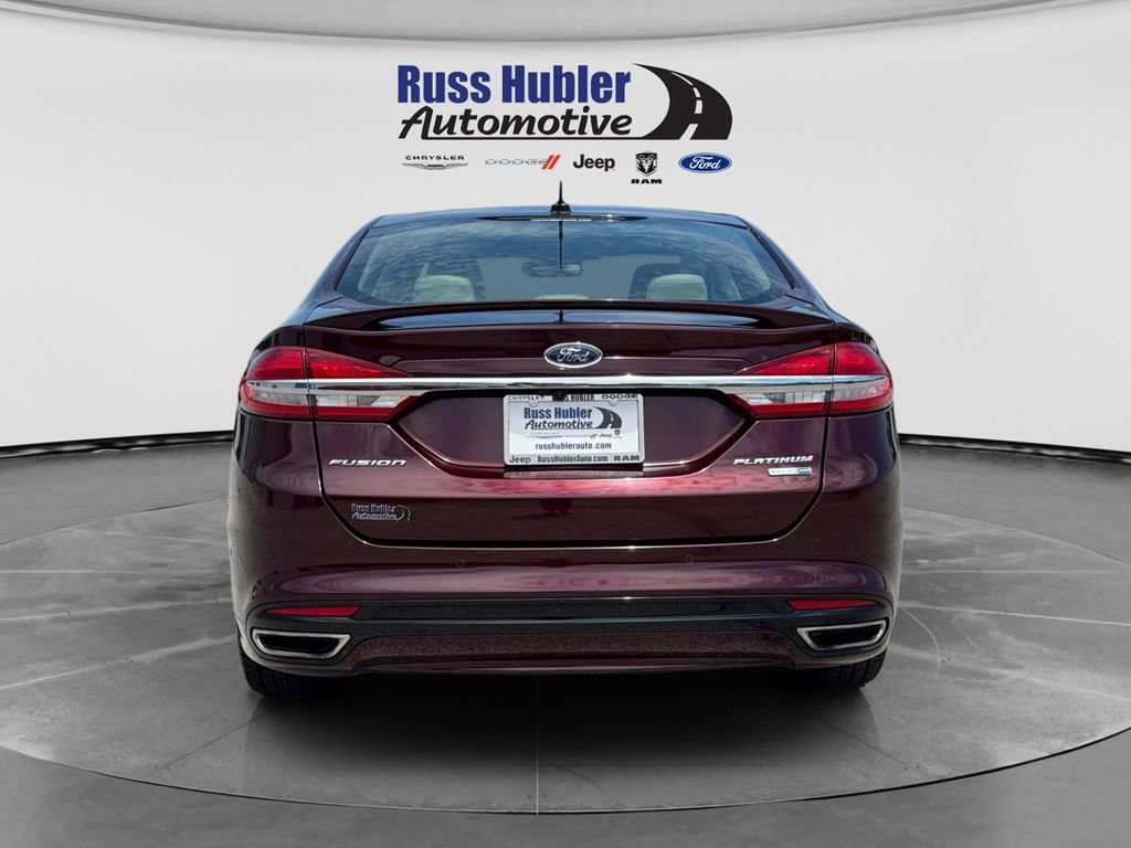 Used 2017 Ford Fusion Platinum AWD/4WD image 4