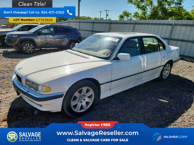 Used 2001 BMW 740iL RWD image 1