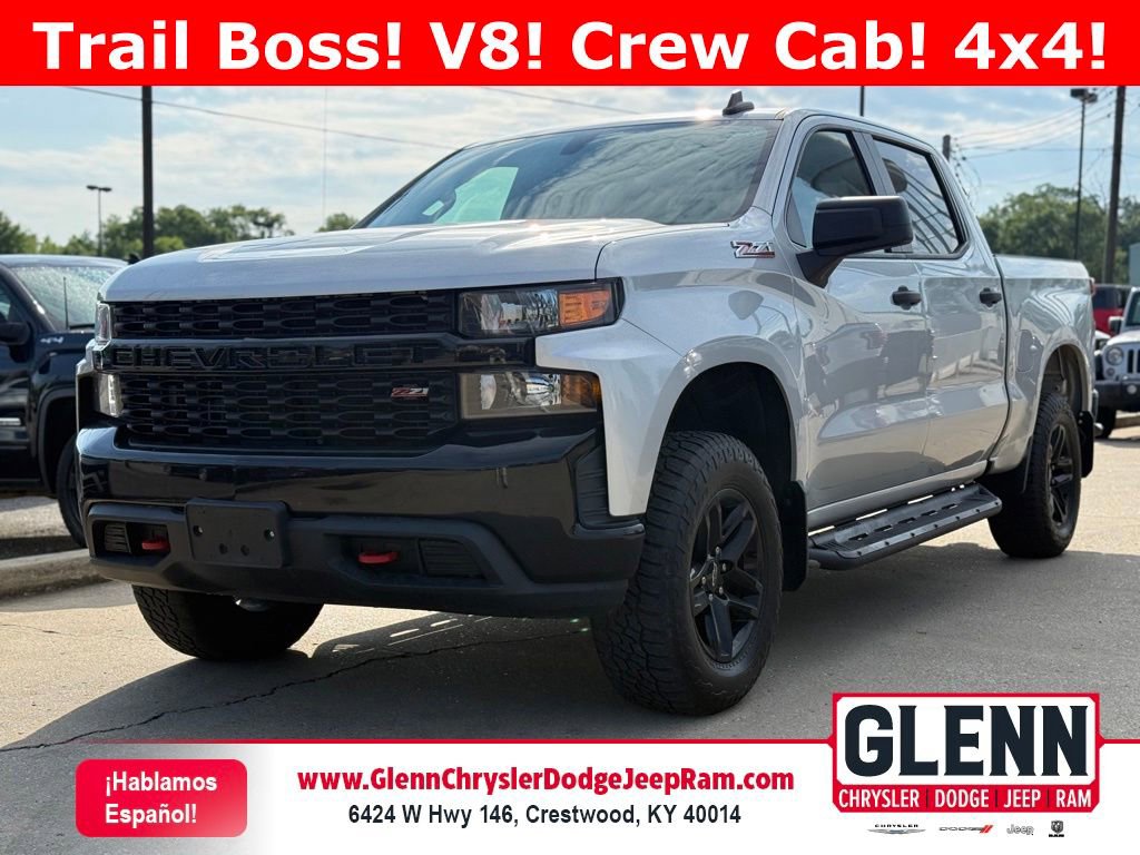 Used 2019 Chevrolet Silverado 1500 Custom Trail Boss w/ Custom Convenience Package AWD/4WD image 1