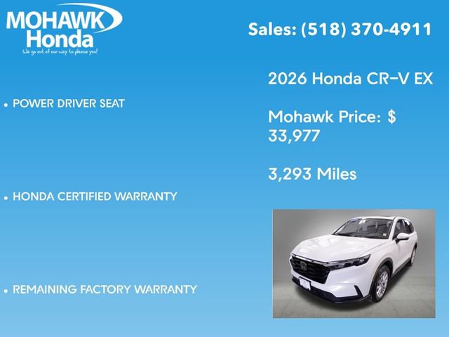 Certified 2026 Honda CR-V EX image 16