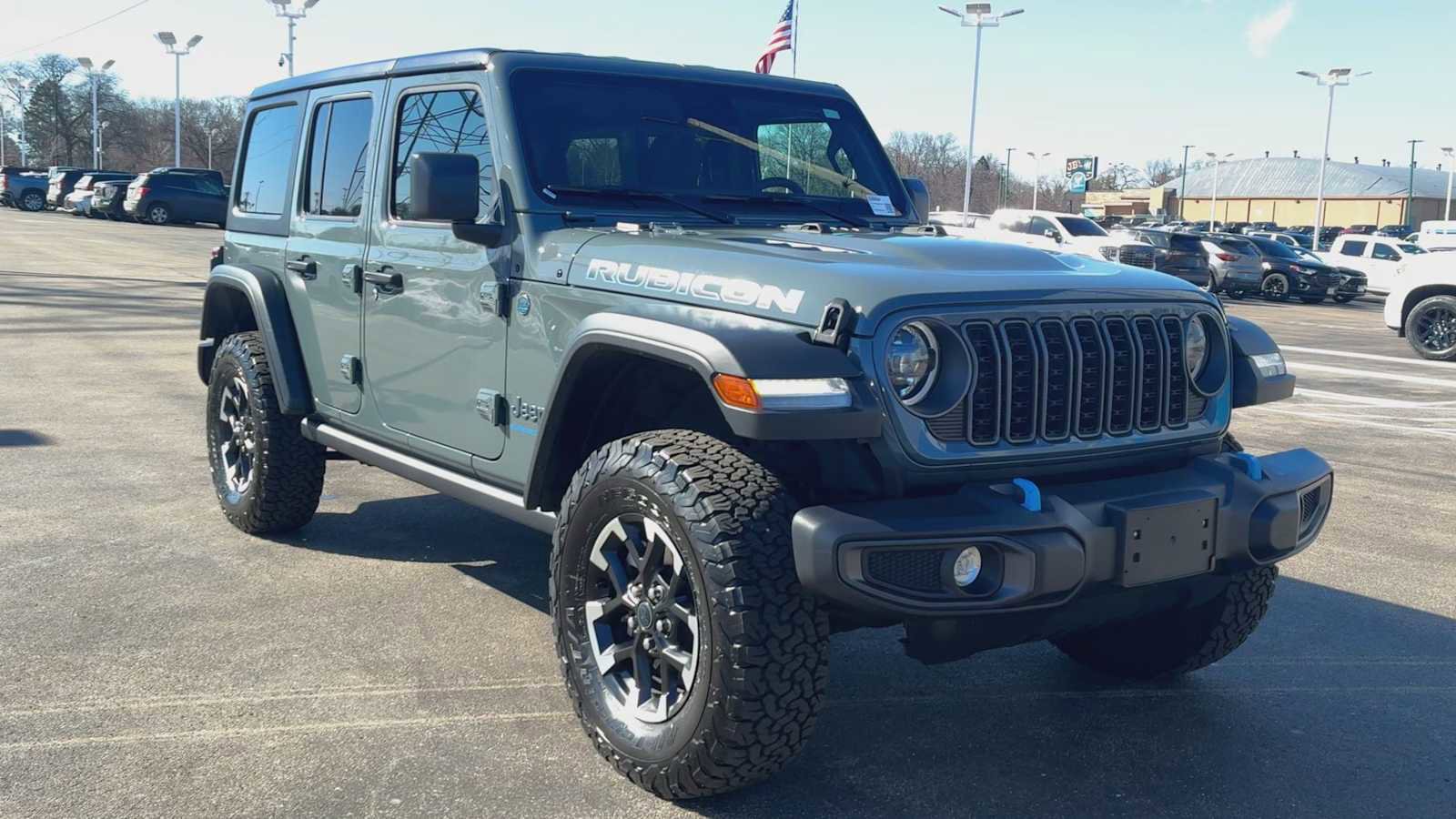 Used 2025 Jeep Wrangler Unlimited Rubicon 4xe w/ Safety Group image 8