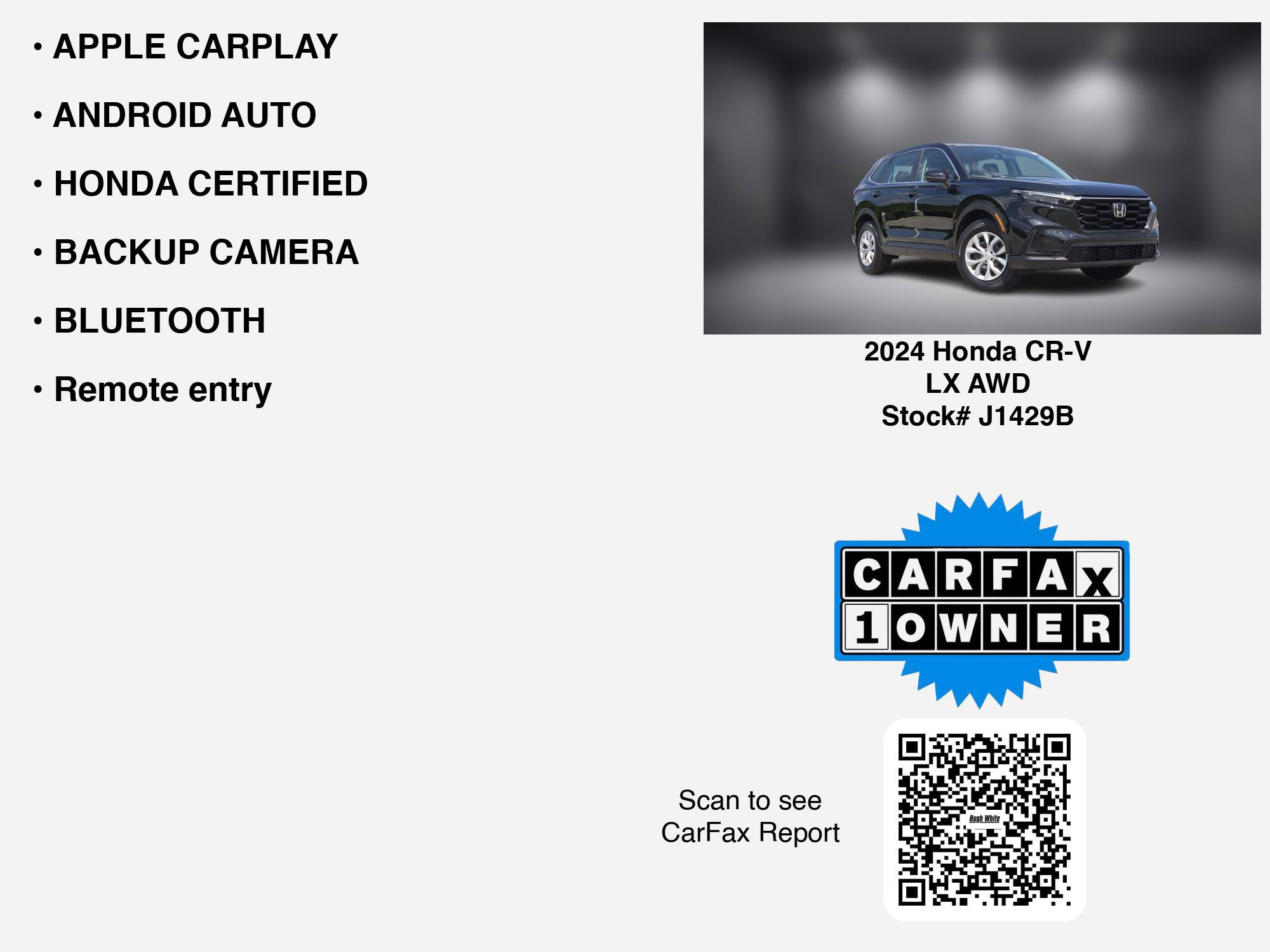 Used 2024 Honda CR-V LX image 7